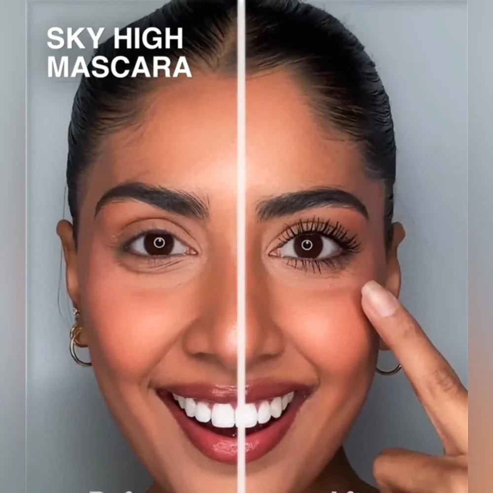 MAYBELLINE SKY HIGH LASH SENSATIONAL MASCARA - NWOB BLACKEST BLACK